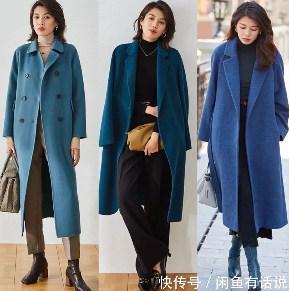 大衣 45岁女人想摆脱“大妈感”,学阿姨博主的大衣穿搭,做优雅贵妇