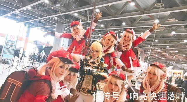 这年头|数百名原神可莉现身漫展现场,玩家惊呼这身高到底怎么凑齐的