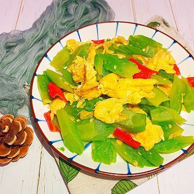 夏季|夏季食苦瓜炒鸡蛋