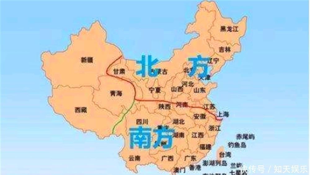 中国的地理如何区分南北《南北分界线》在哪里