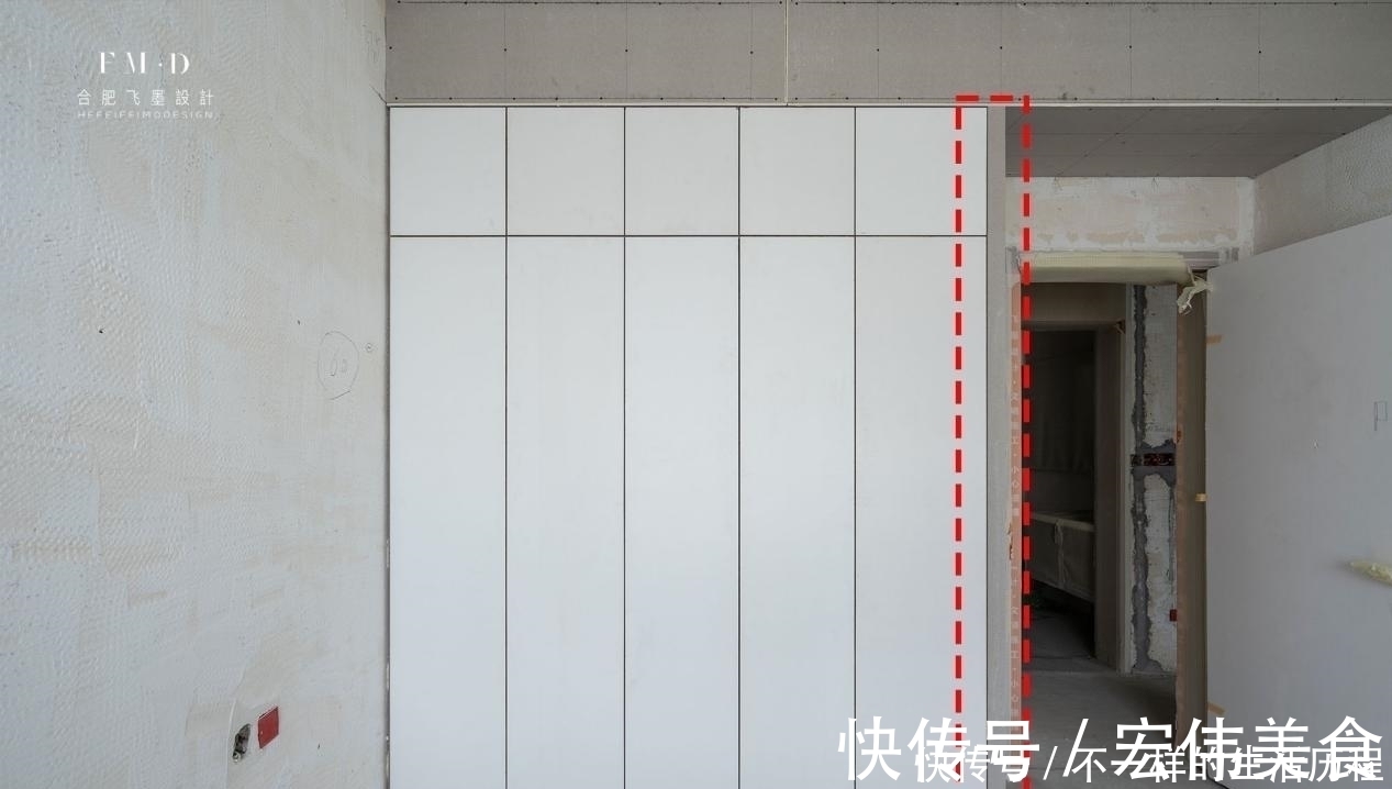 薄墙|不太懂,装个卧室衣柜,为啥要预先砌堵薄墙懂行的人看了却爱不释手