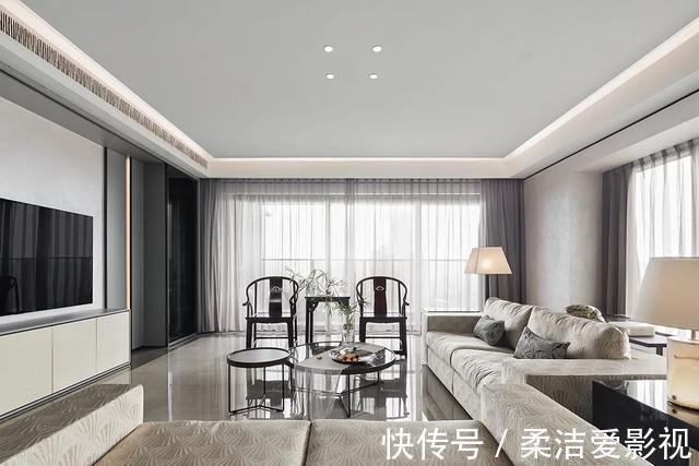 红木家具|45岁大叔的现代之家,坚持融入红木家具,全屋清隽素雅,太美了