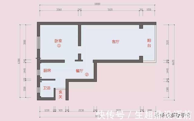 业主|40㎡你觉得小她却改成2室1厅外加1个衣帽间,全屋复古高级晒晒