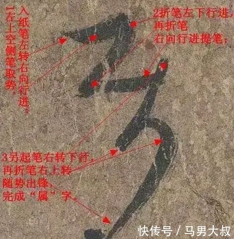 写法#为什么说书法难学?就像人体的血管那么复杂,看完后你怕了吗?