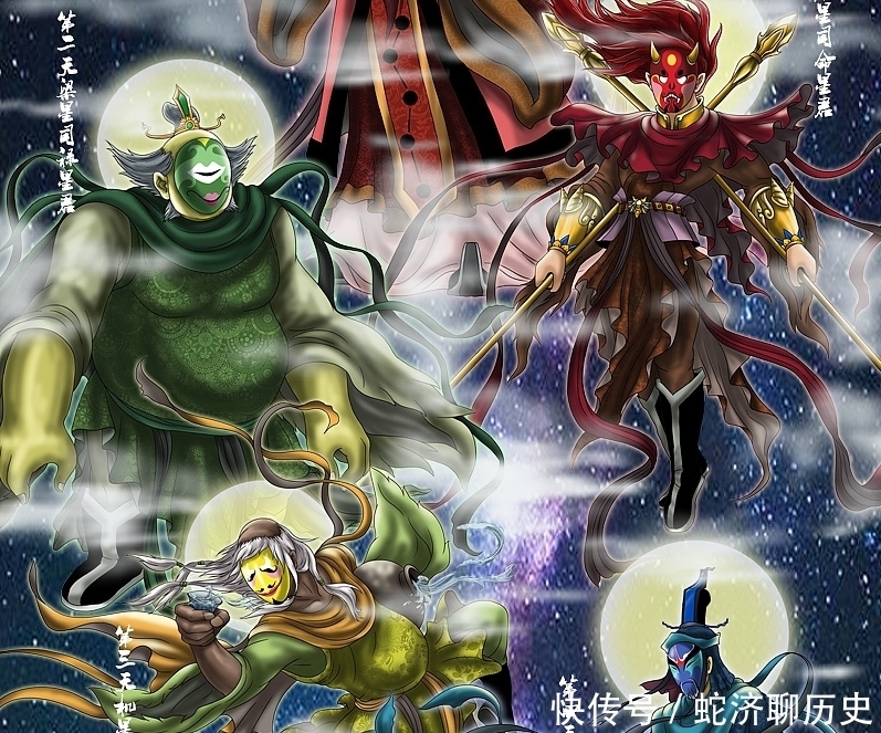 德星君|天庭斗部中有12个星君团体,总人数接近200位,北斗七星上榜