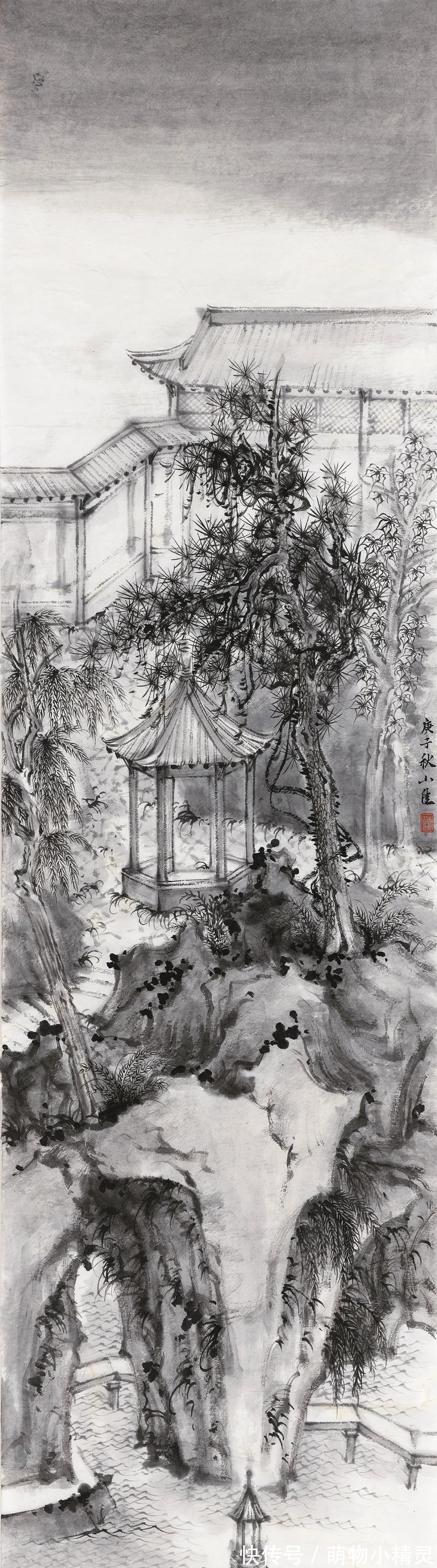 山水画!才女|苏小佳,一个有诗意的青年山水画创作者