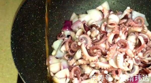 孜然|让我们分享一个自制版的辣炒八爪鱼。不腥，不老，很脆很好吃