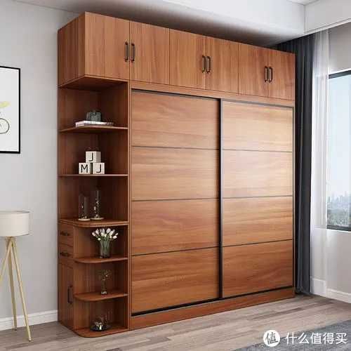 床头|是谁说的床头柜一定要两个，这样利用卧室空间收纳能力丝毫不差