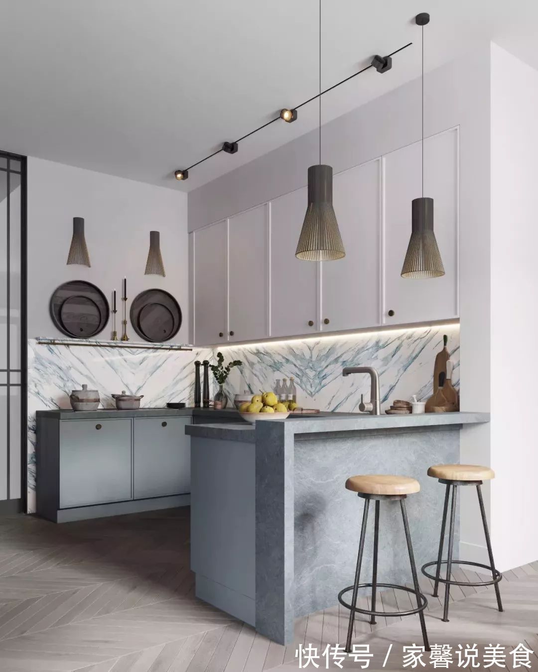 橱柜|小户型厨房怎样设计更漂亮让小姐姐给你推荐几款!