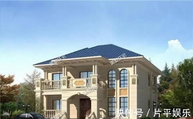 简欧别墅|8栋经典二层简欧别墅,第一套在农村最吃香,图纸收藏不后悔