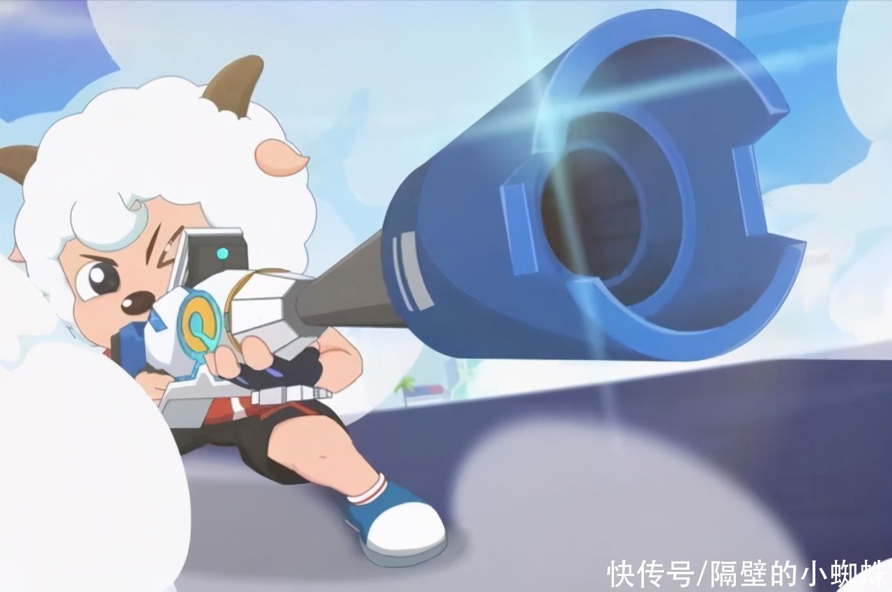 懒羊羊|喜洋洋与灰太狼之决战次时代，未来的他们长这样，还用科技战斗