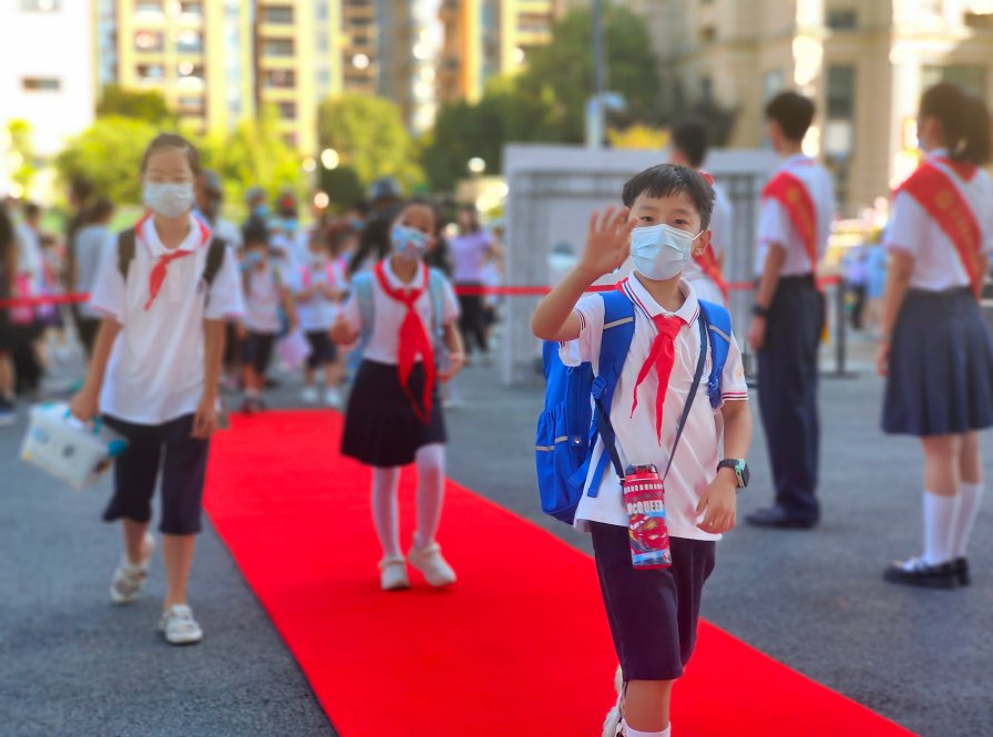 紫藤梦想家，我们开学啦！|安吉路教育集团新天地实验学校 | 同学们