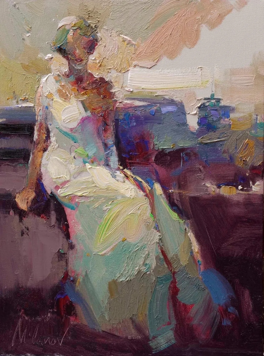 艺术家&塞尔维亚绘画:这样的画风和笔触,太让人喜欢了!