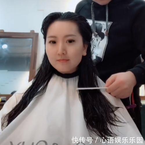 美发师 女孩身材魁梧脸型大，做发型很纠结，发型师改造后堪比整容