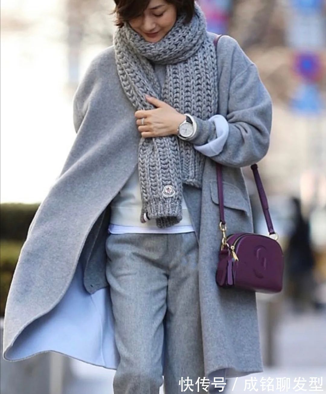 单品|她才是五十多岁女性的穿衣楷模!自然真实不装嫩,优雅大方有气质