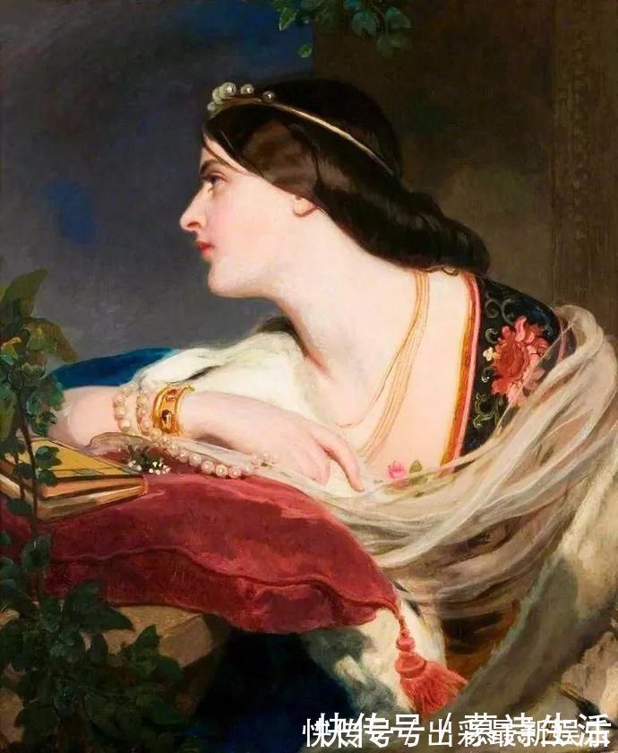 詹姆斯#英国艺术家詹姆斯·桑特人体油画中的美人,珠圆玉润,风情万种