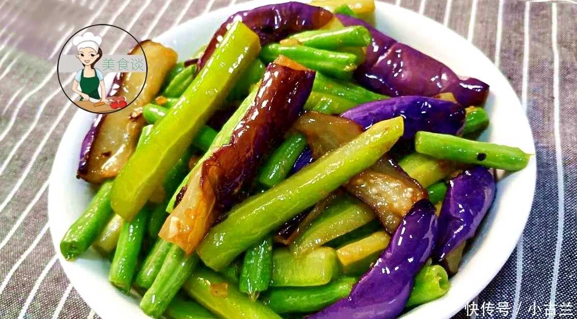 三样素菜一起炒,实在太好吃了,难怪儿子喜欢,一周吃3顿不过瘾