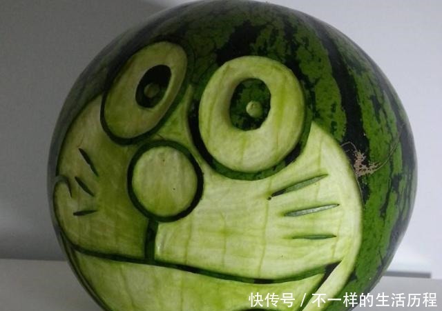 各国的西瓜雕刻,日本的哆啦A梦,美国的夜王,中国万物皆可雕