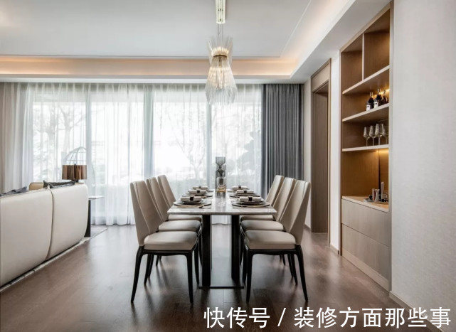 流水坡|140平简约风格三居室最爱室外花园，在竹藤椅上享受阳光