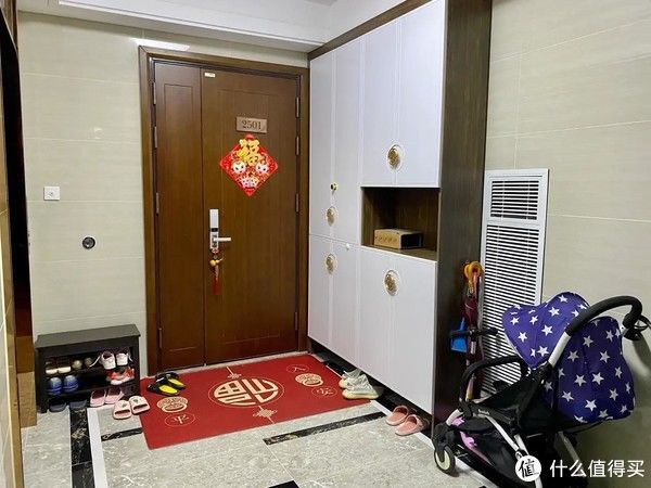 电梯|走廊放鞋柜常见,但还是第一次见这么和睦相处,你觉得这样好吗?