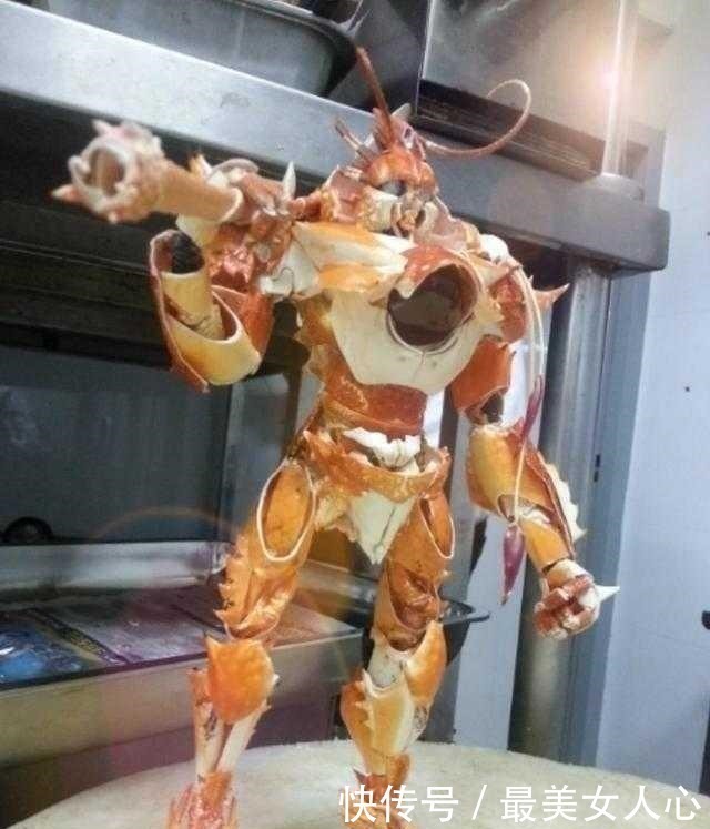 手工帝|次元壁被螃蟹打破了!小伙用螃蟹制作手办,土豪出高价也不卖