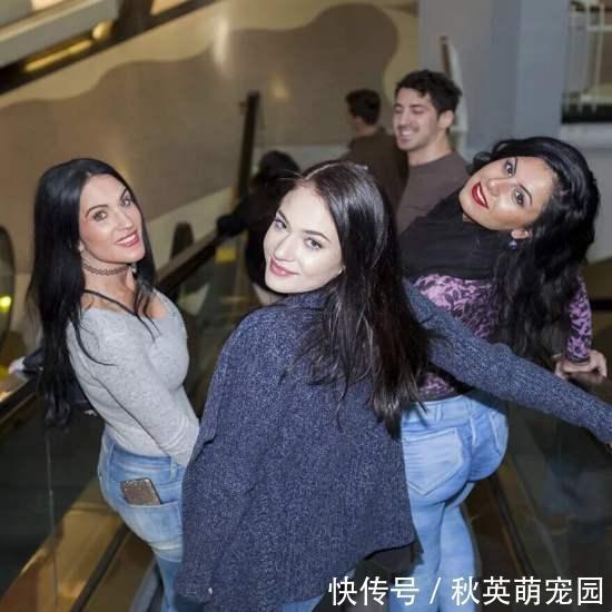 行为艺术$她画了条裙子就去散步,路人是不好意思揭穿,还是真看不出来?