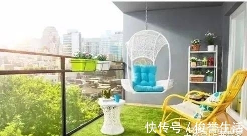 草地|原来阳台还能这样铺砖,太漂亮了,一看就喜欢
