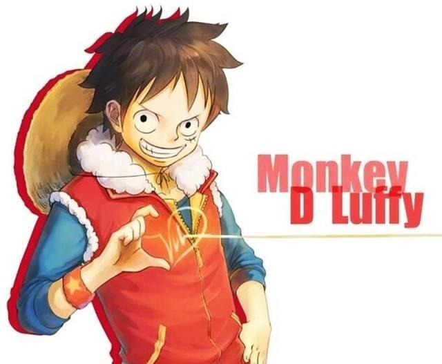 女粉丝|海贼王当主角们比小心心，路飞和罗姿势吻合，山治这回难得正经