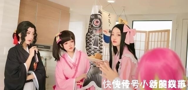鬼灭|《鬼灭》COS:白袜香奈乎遇上黑袜女版无惨,却馋哭了一旁的恋柱