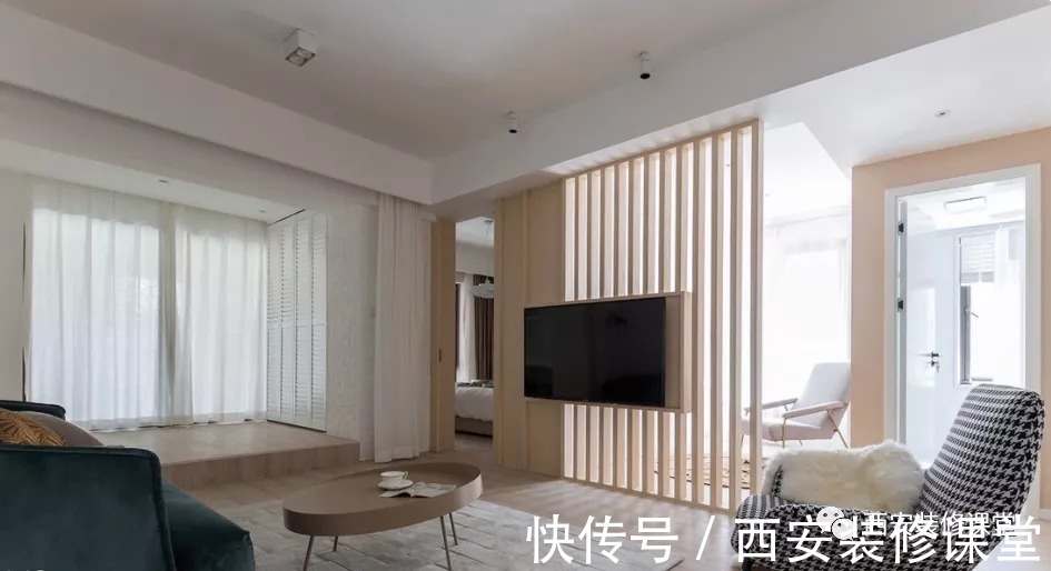 书房|电视墙砸墙或者玻璃,放大空间