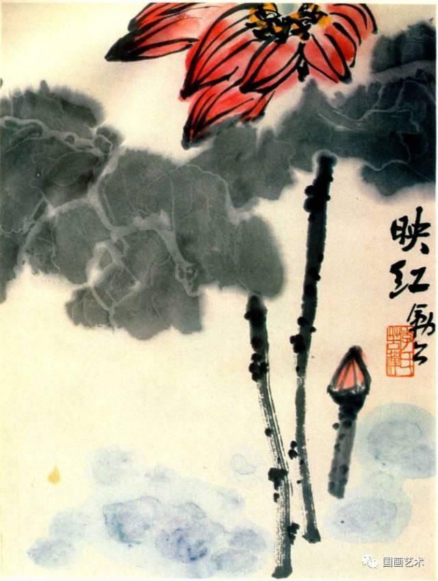  画稿|李苦禅教学画稿