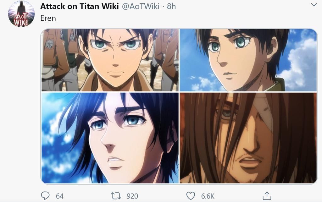 官方|进击的巨人:从第一季到第四季,艾伦的变化有多大?官方吐槽最为致命