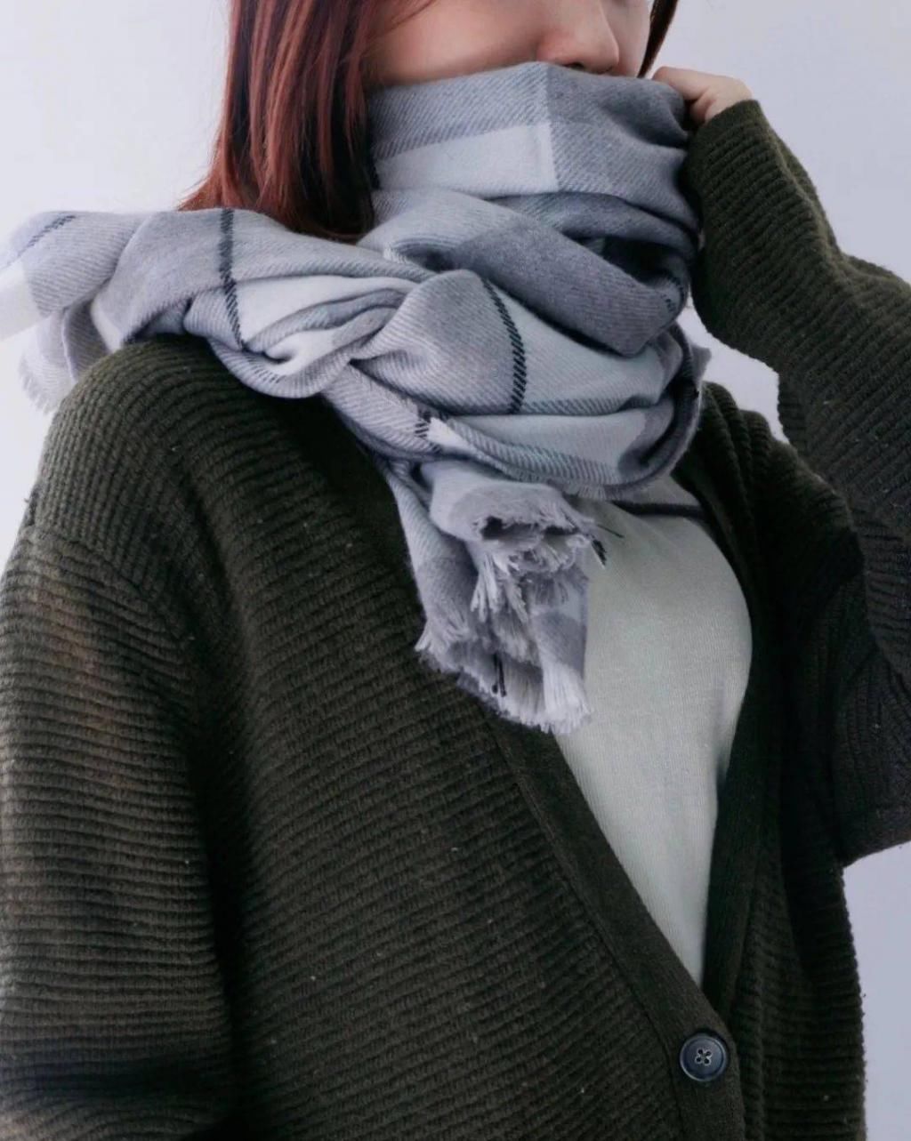 围巾围得好，大衣的潮范儿都可以提升一个level。