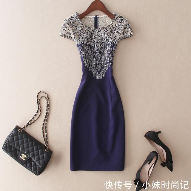 时尚|论时髦和显瘦,我只服收腰修身款裙子