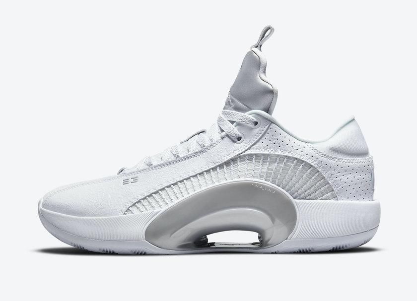 纯白配色干净帅气！这款全新 Air Jordan 35 Low 你心动了吗？