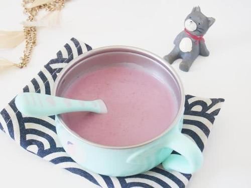  燕麦|适合老人喝的核桃糊，燕麦紫薯加核桃，淡淡清香很诱人