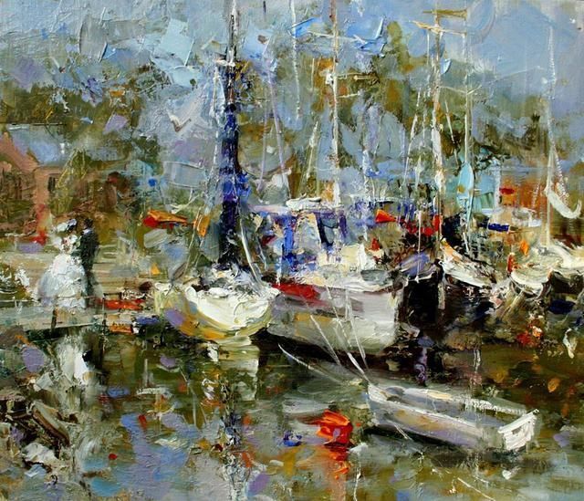 艺术学院！奔放的心：俄罗斯女画家安捷利卡超凡脱俗、别具一格的油画作品