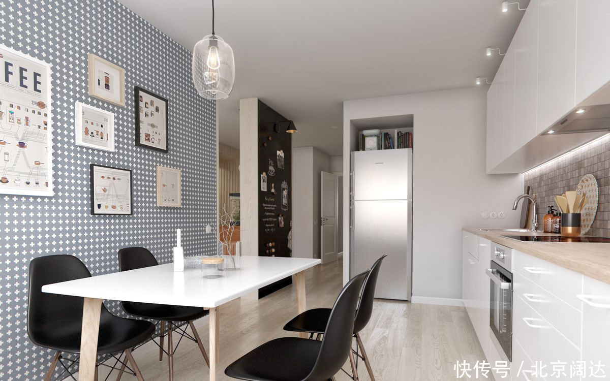 效果图|最适合小户型的装修设计超温馨,坚持自己想要风格就对了