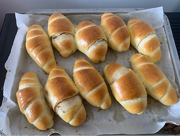 牛角面包|黄油牛角面包