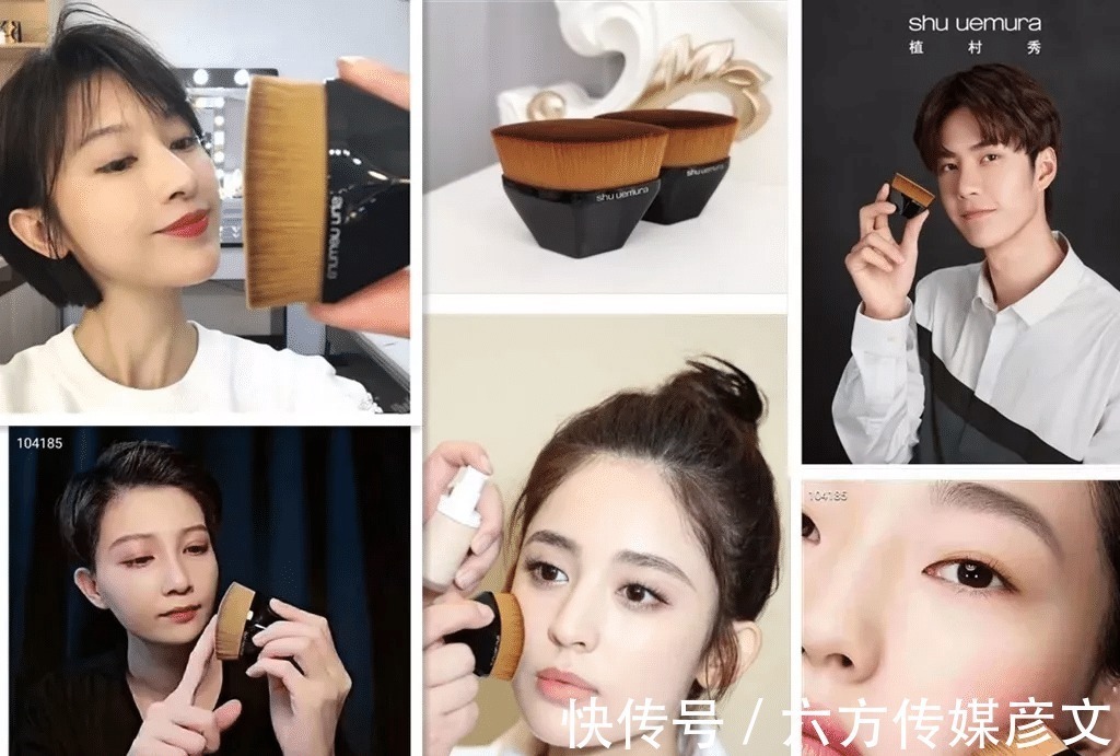 粉底液 美妆蛋失宠了?明星们化妆纷纷用上了粉底刷,难怪个个都是奶油肌