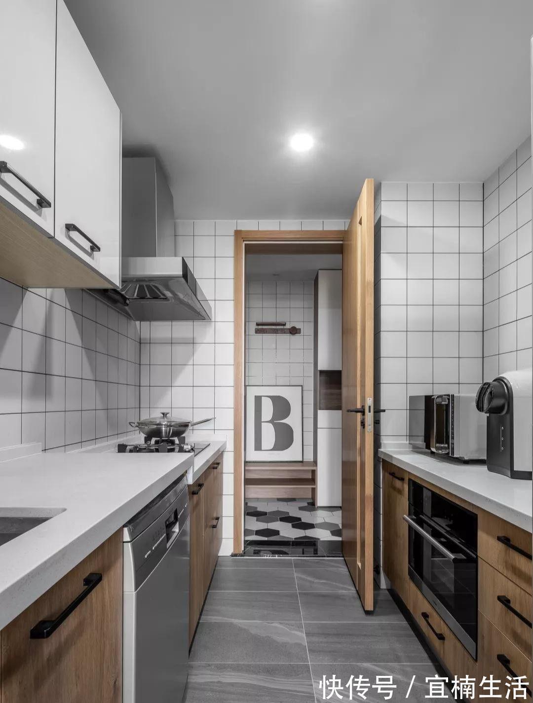 地柜|这是我见过用起来“最顺手”的厨房布局,再买房建议照着装,干货