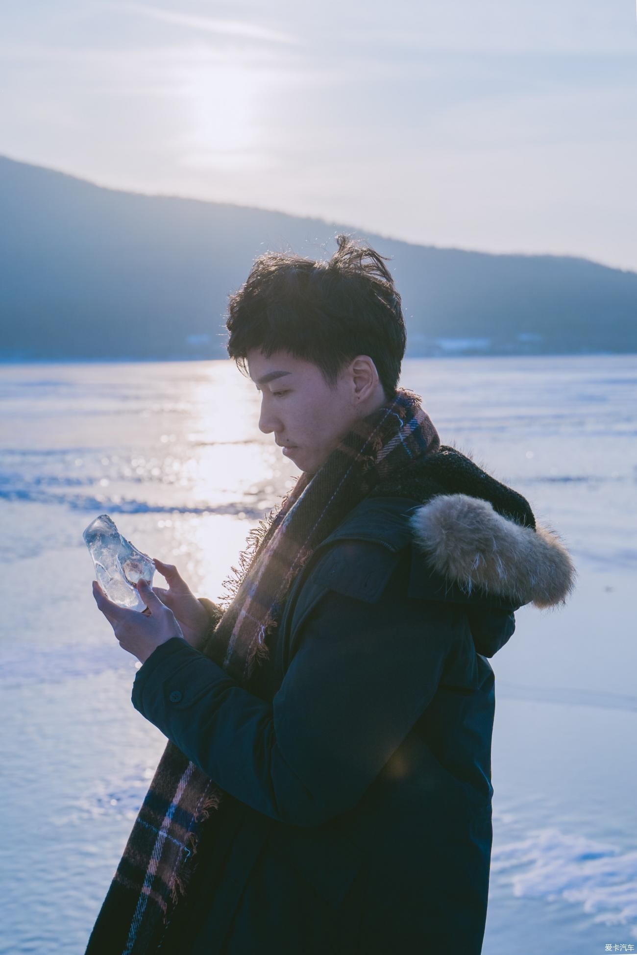 老年|在寂静雪原 遇见雪花真实的形状