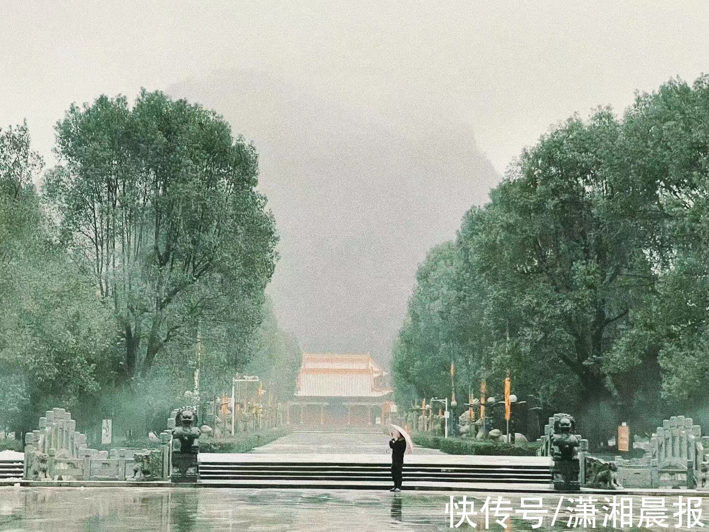 飞雪迎春！九嶷山降下虎年第一场雪