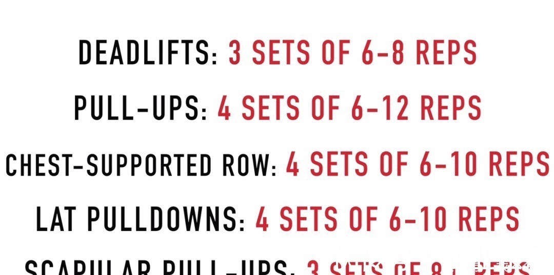 引体向上|一套高效全面的背部训练，练出圣诞树背！