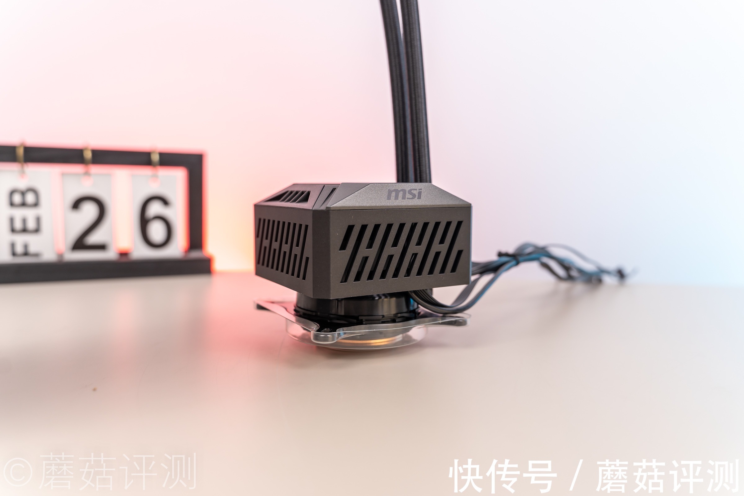 处理器|外观精致漂亮，性能非常强大、微星寒霜K360一体式水冷散热 评测