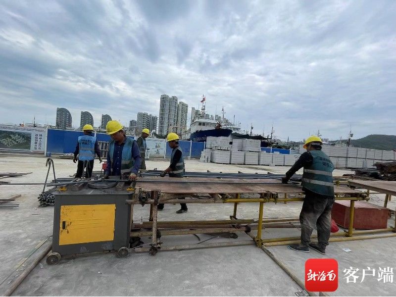 三亚国际游艇中心|三亚国际游艇中心项目地下室提前进入封顶施工阶段