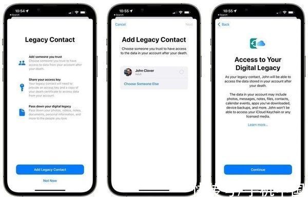 新功能|苹果推送iOS 15.2 beta 2系统“数字遗产”计划正式上线