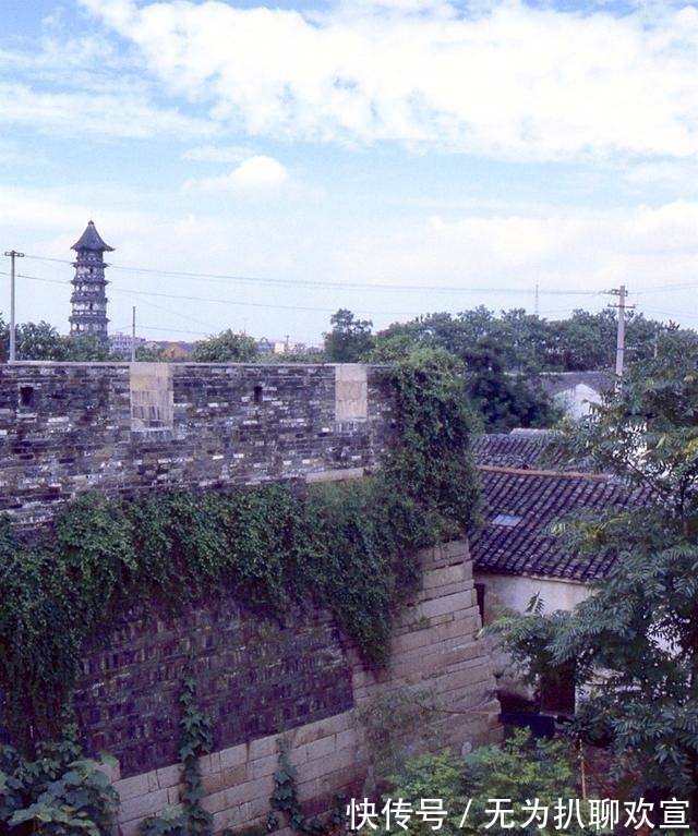 瑞光寺塔|江苏旧影1983年, 昔日苏州市沧浪区风景