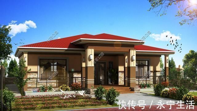 建筑|农村建房没有堂屋，那还怎么住人8套带堂屋户型30万就能盖