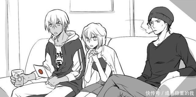 安室|柯南灰原哀、赤井秀一和安室透的日常生活，画面实在太甜了